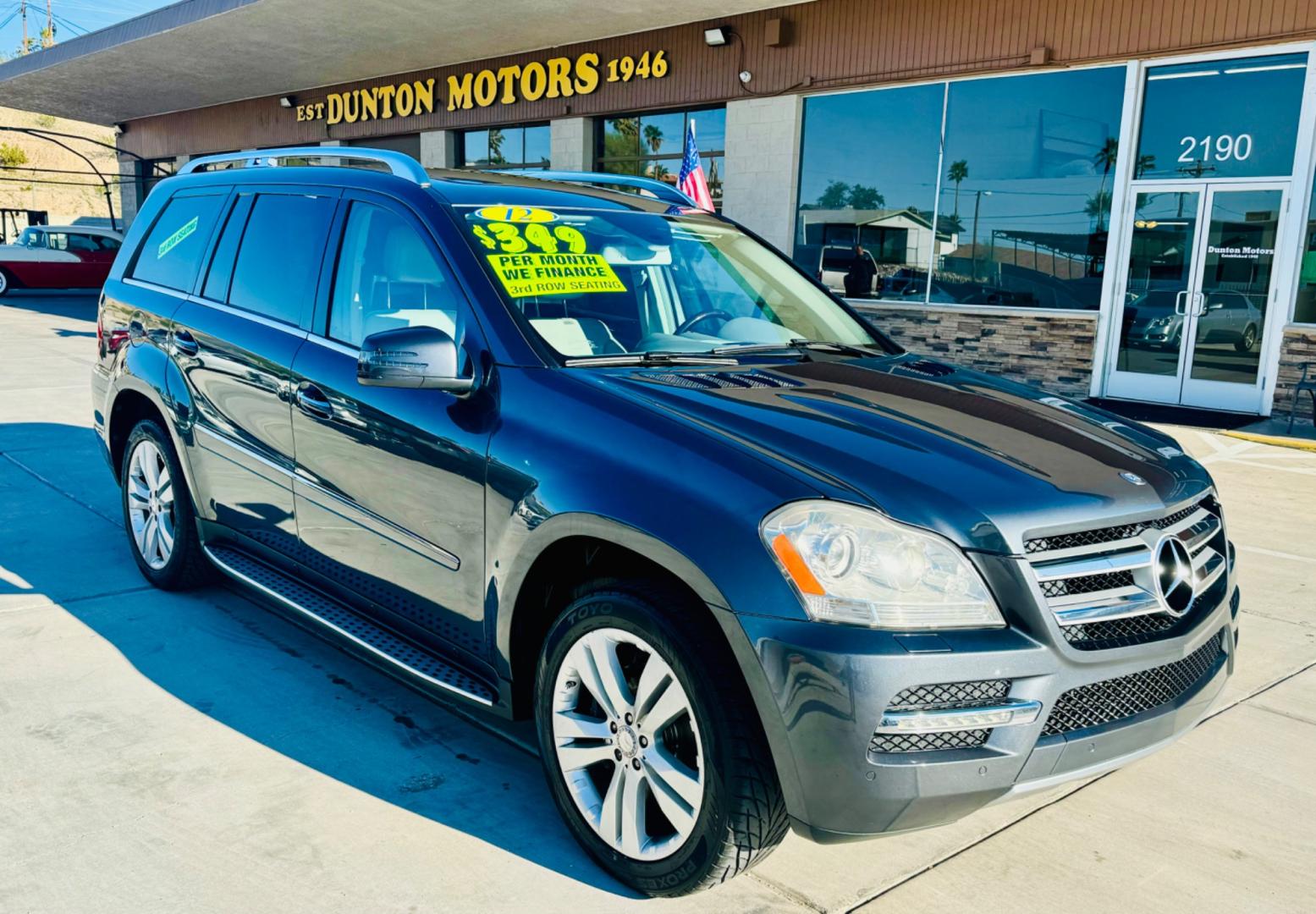 2012 Silver Mercedes-Benz GL-Class (4JGBF7BE5CA) , located at 2190 Hwy 95, Bullhead City, AZ, 86442, (928) 704-0060, 0.000000, 0.000000 - 2012 Mercedes Benz GL 450. all wheel drive, leather loaded. 3rd row seating. - Photo#0